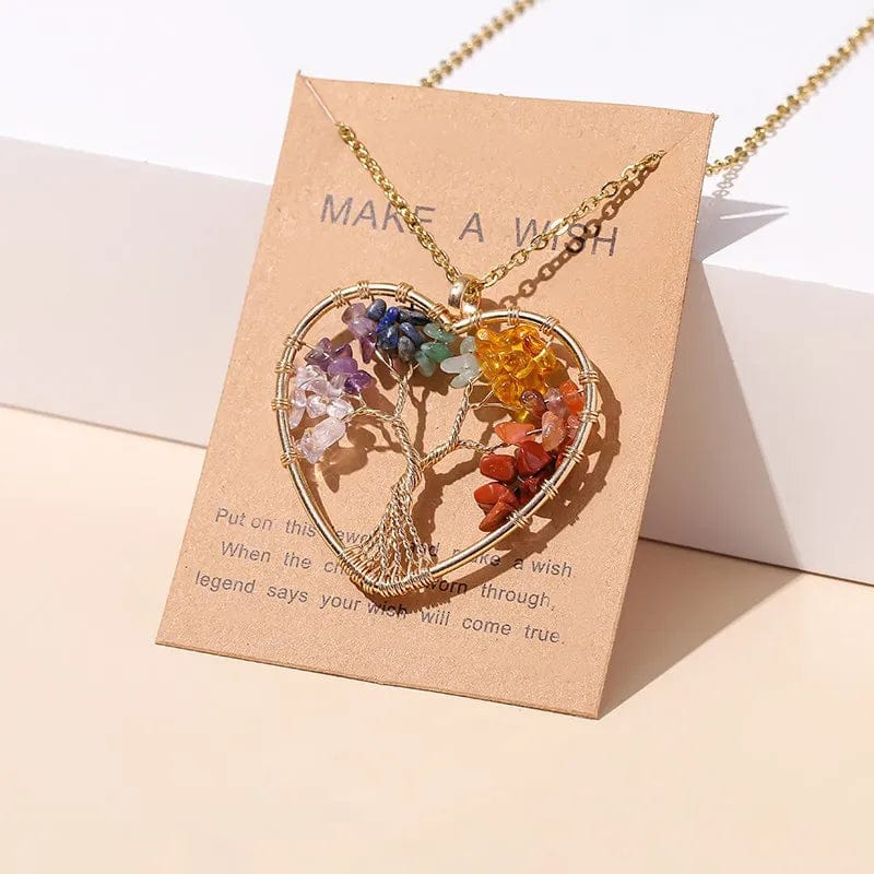 Tree of Life Necklace Chakra