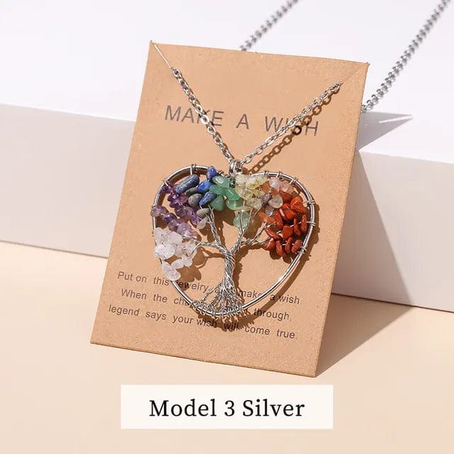 Tree of Life Necklace Chakra