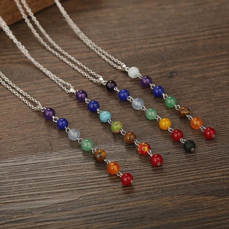 7 Chakra Bead Necklace