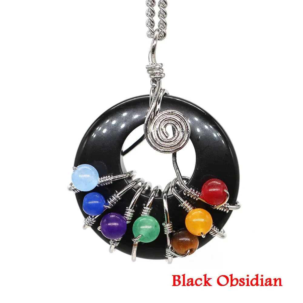 7 Chakra Pendant Necklace