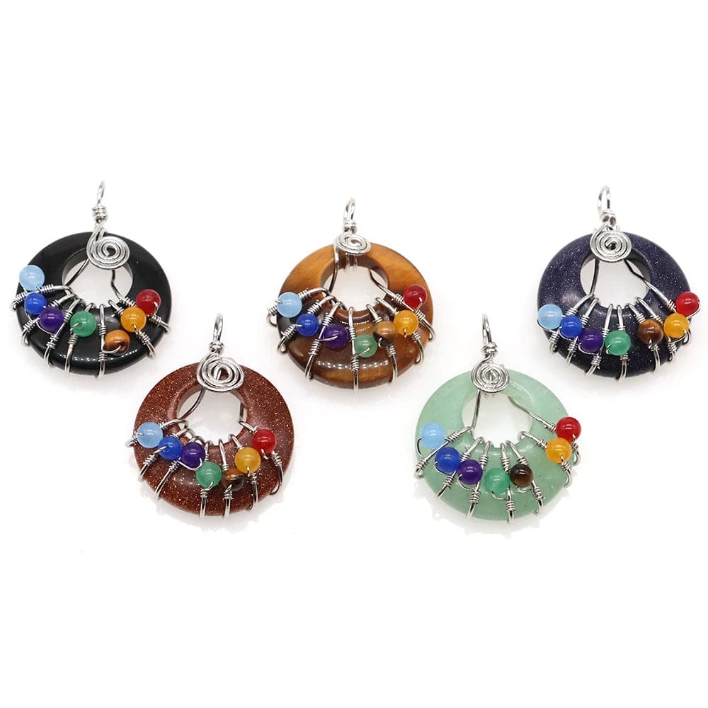 7 Chakra Pendant Necklace