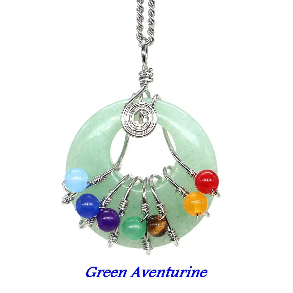 7 Chakra Stone Necklace