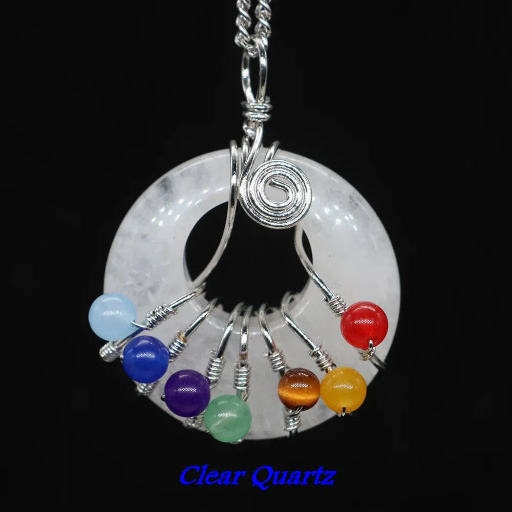 7 Chakra Stone Necklace
