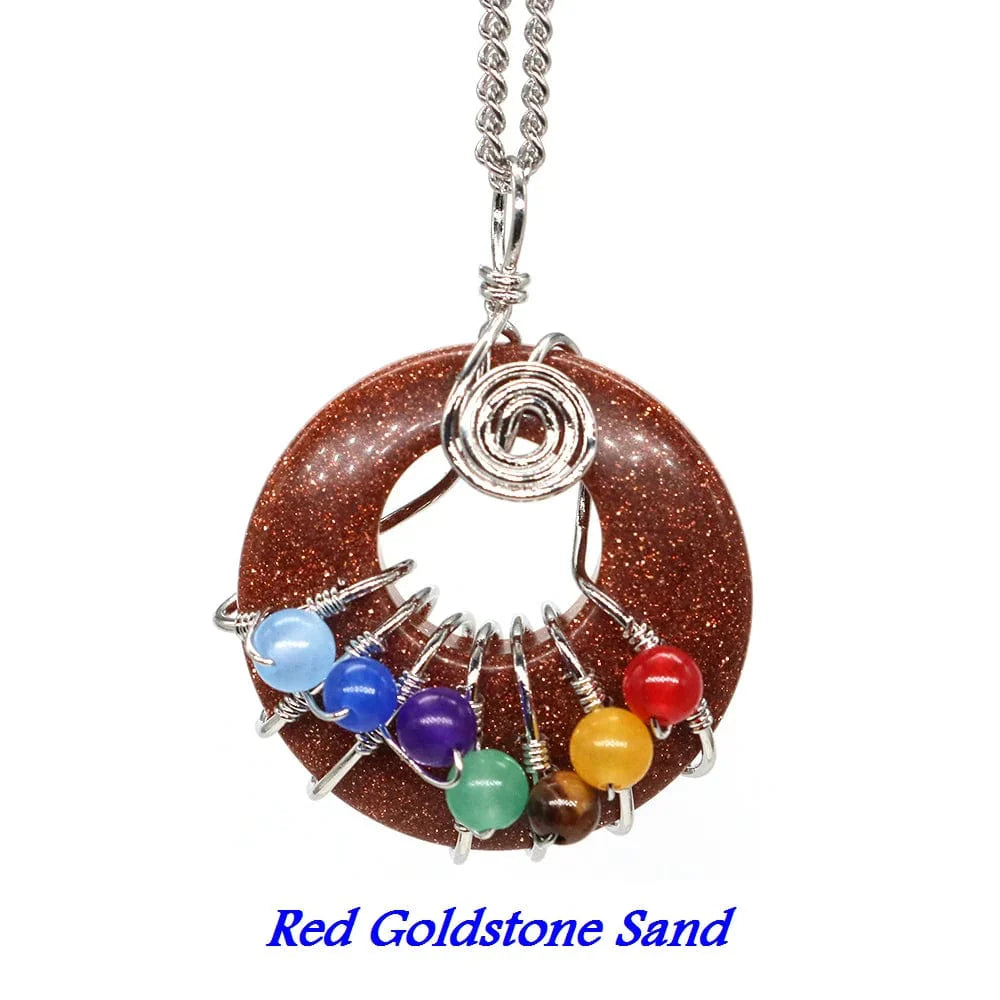 7 Chakra Stone Necklace