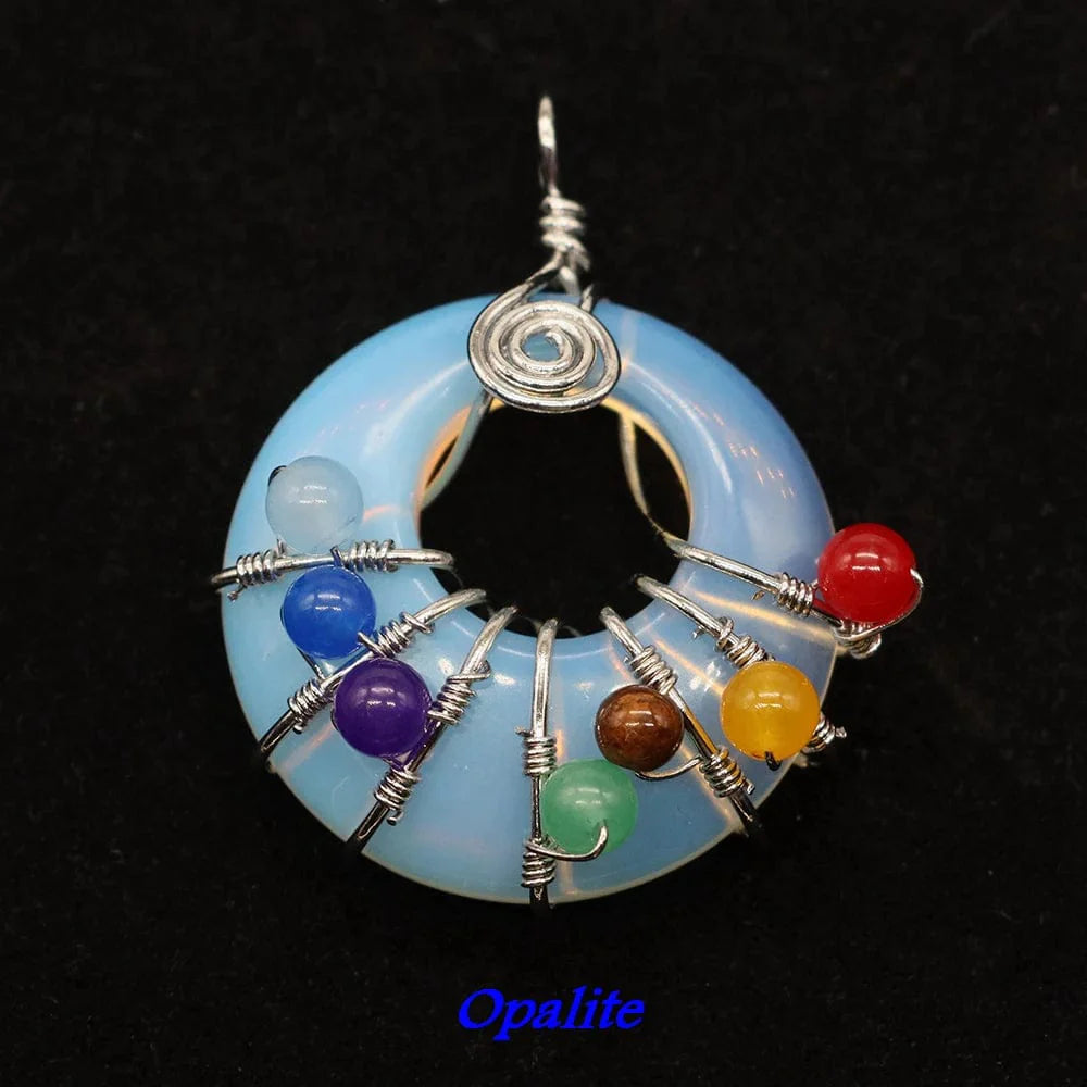 7 Chakra Stone Necklace
