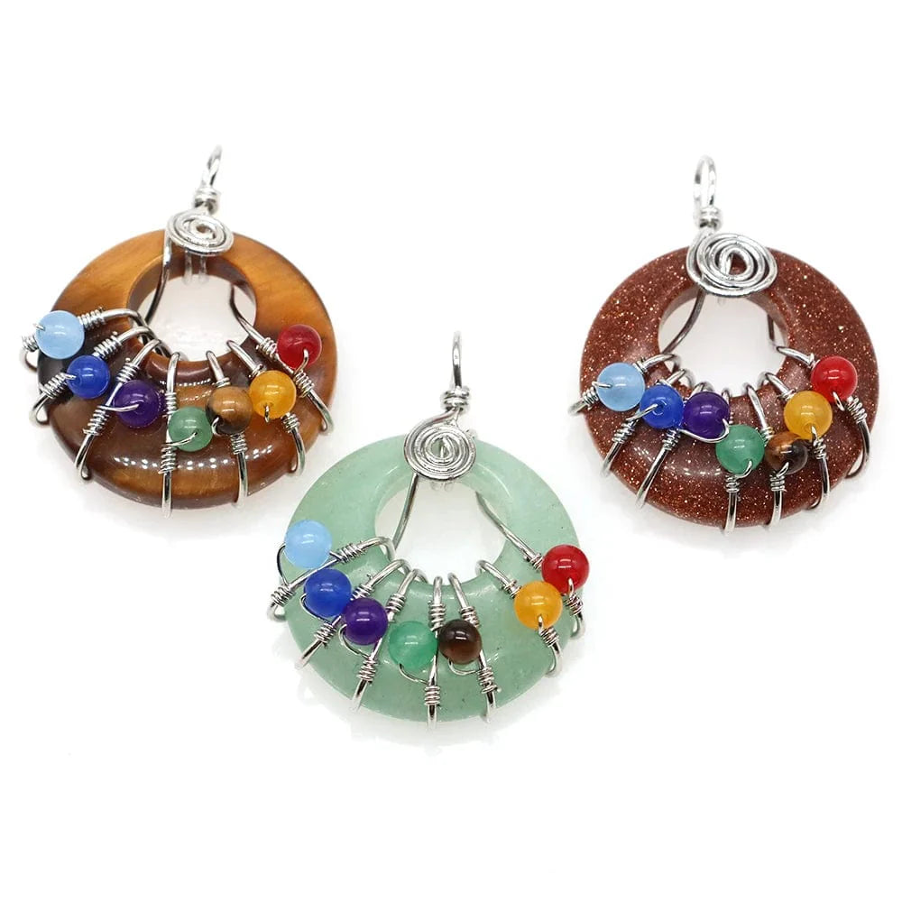 7 Chakra Stone Necklace