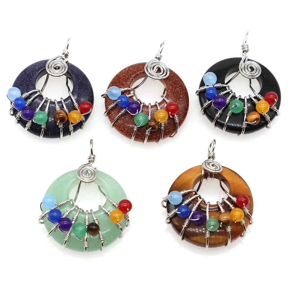 7 Chakra Stone Necklace