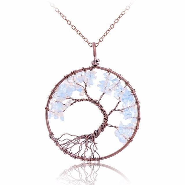 7 Chakra Tree of Life Necklace
