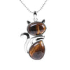 Amber Gemstone Necklace