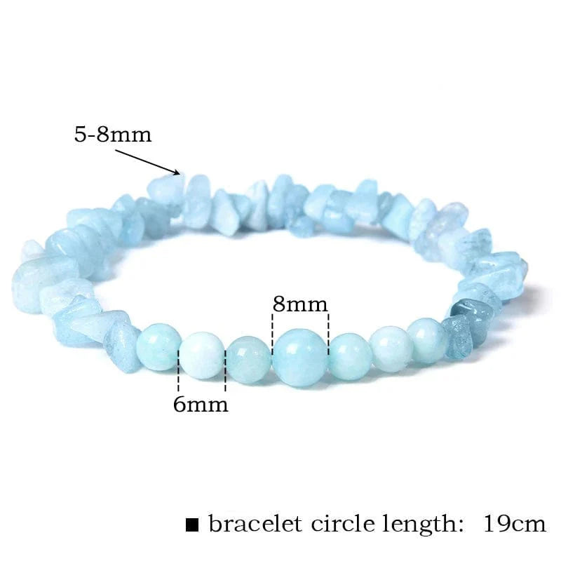 Aquamarine Gemstone Bracelet