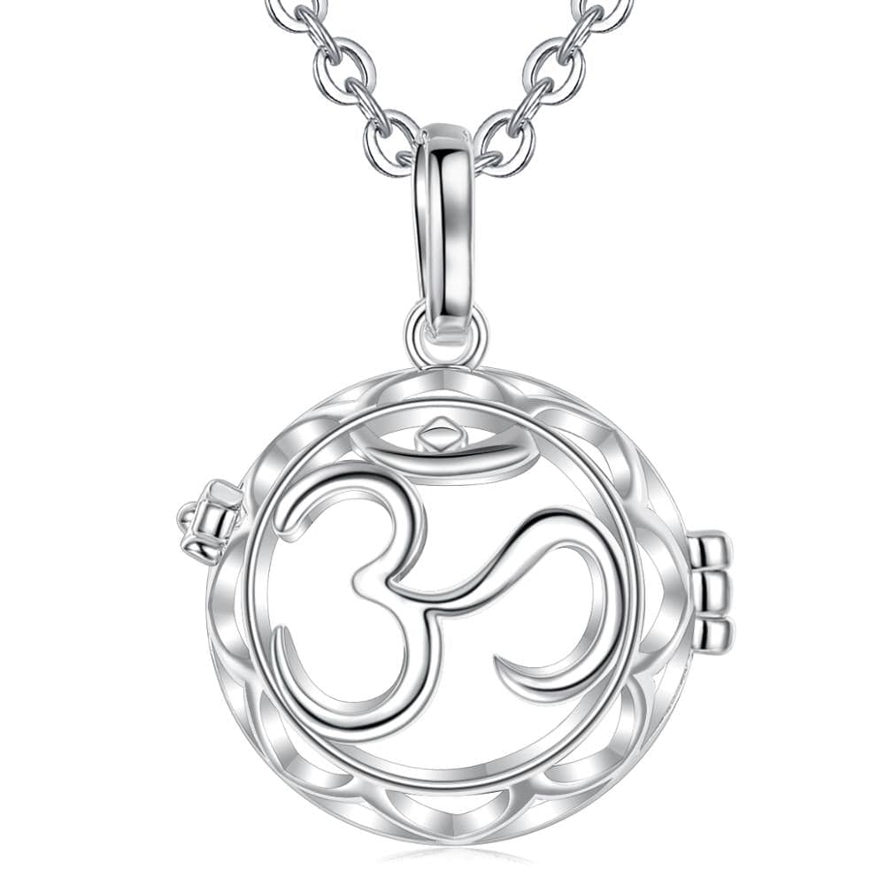 Aum Buddha Pendant Necklace