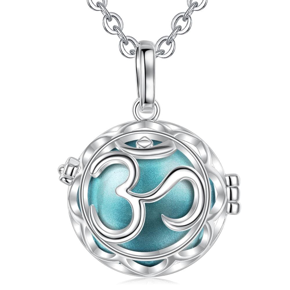 Aum Buddha Pendant Necklace