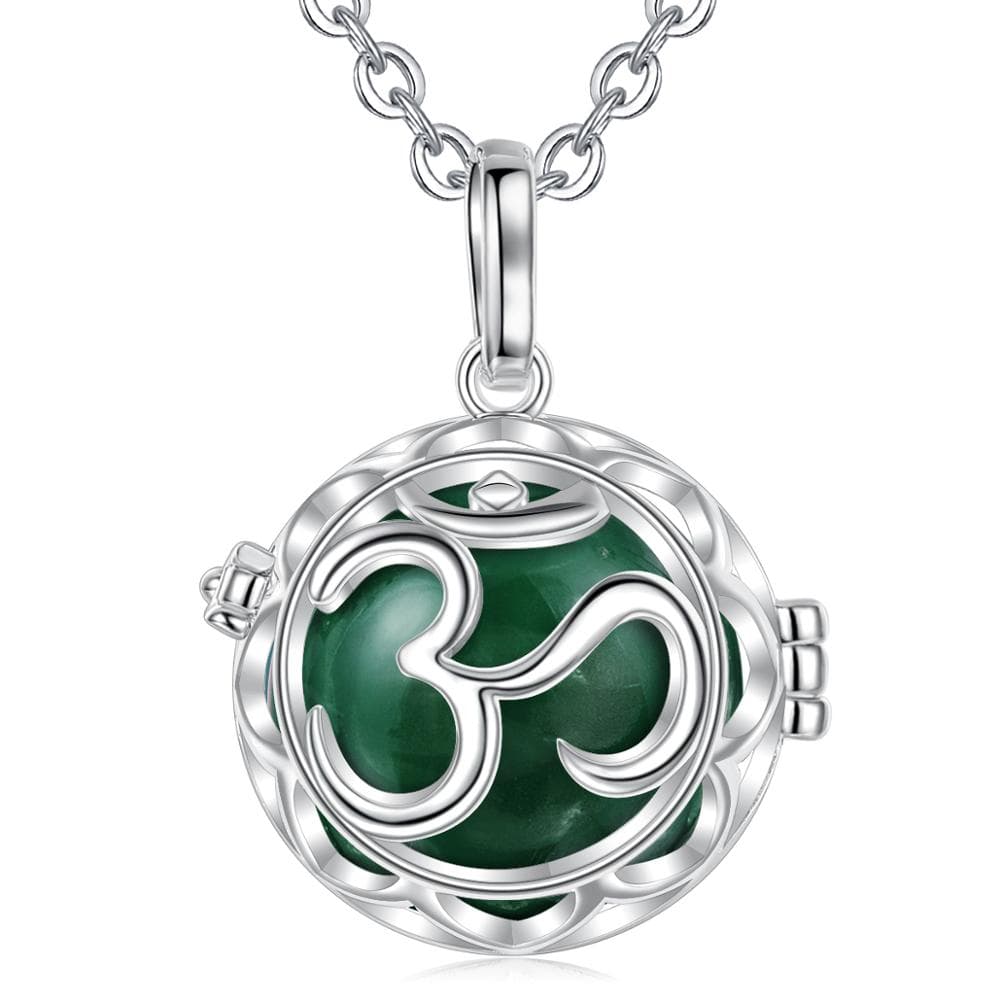 Aum Buddha Pendant Necklace