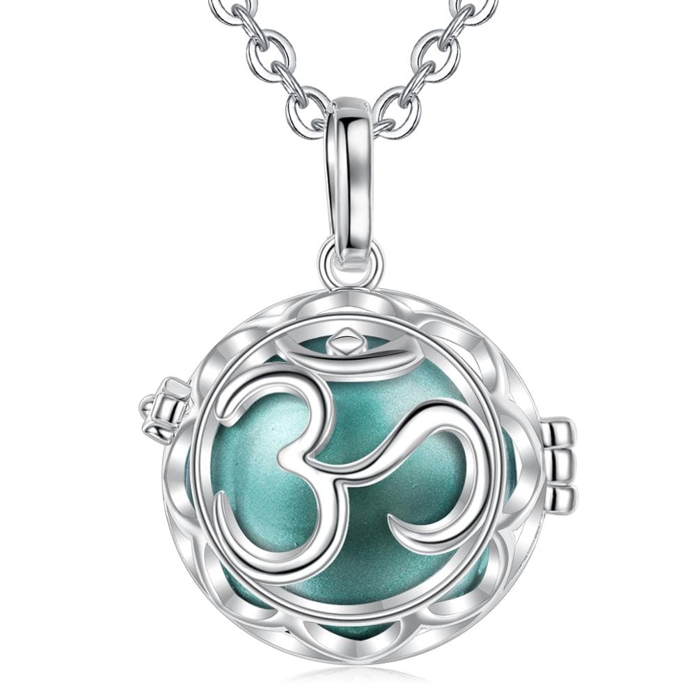 Aum Buddha Pendant Necklace
