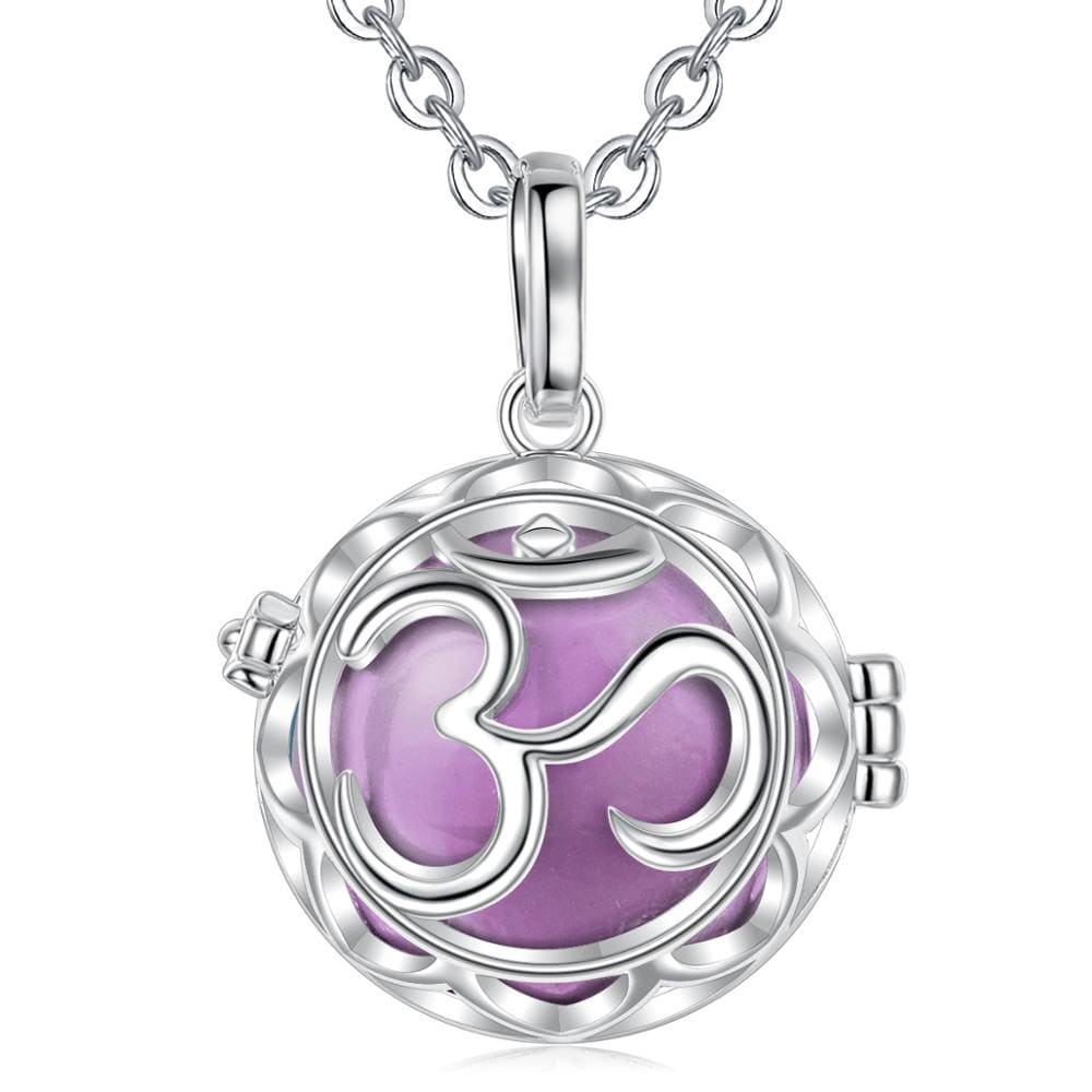 Aum Buddha Pendant Necklace