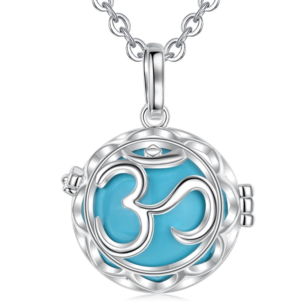 Aum Buddha Pendant Necklace