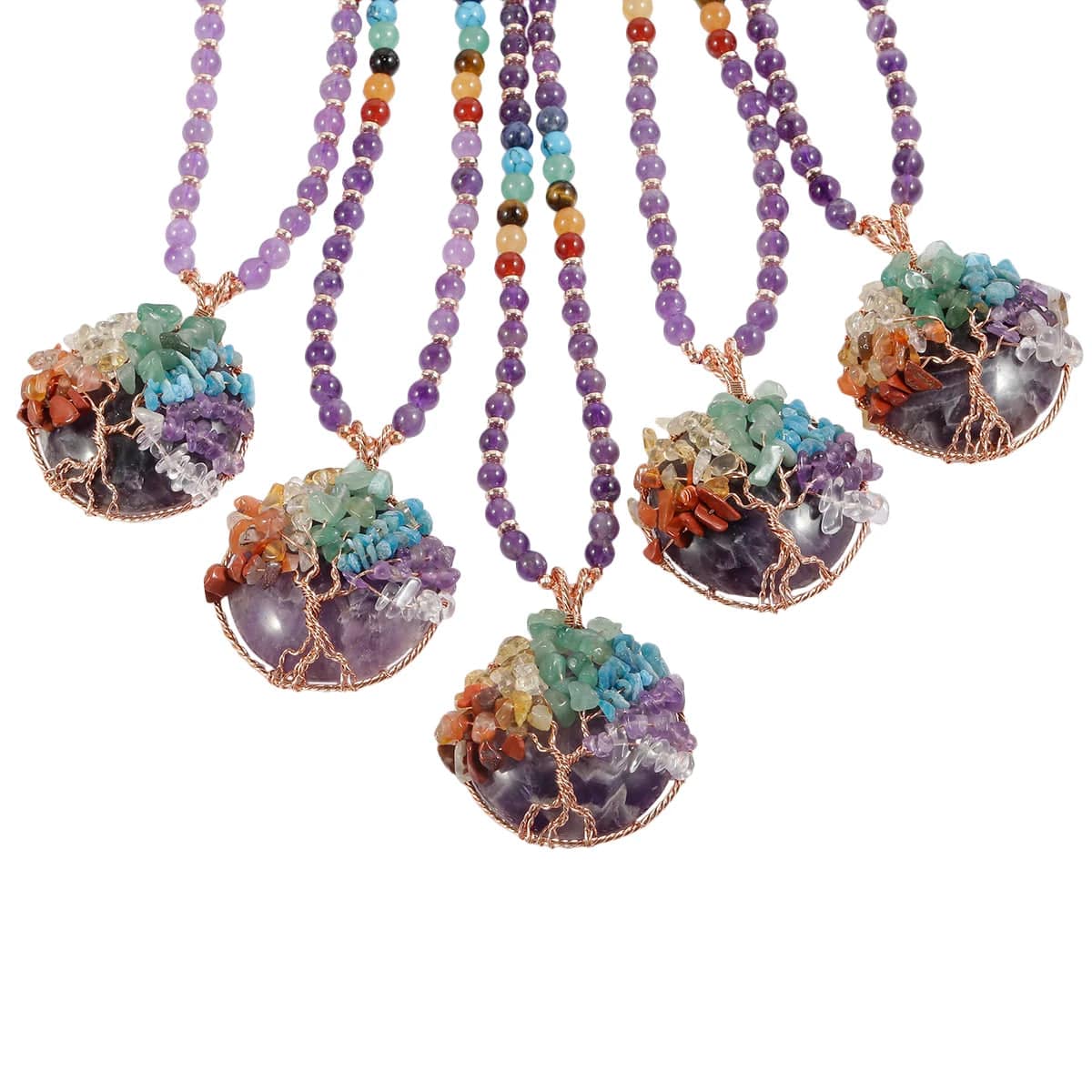 Beaded Chakra Necklace