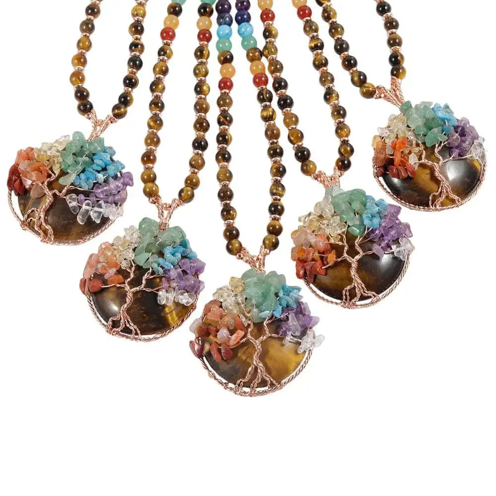 Beaded Chakra Necklace