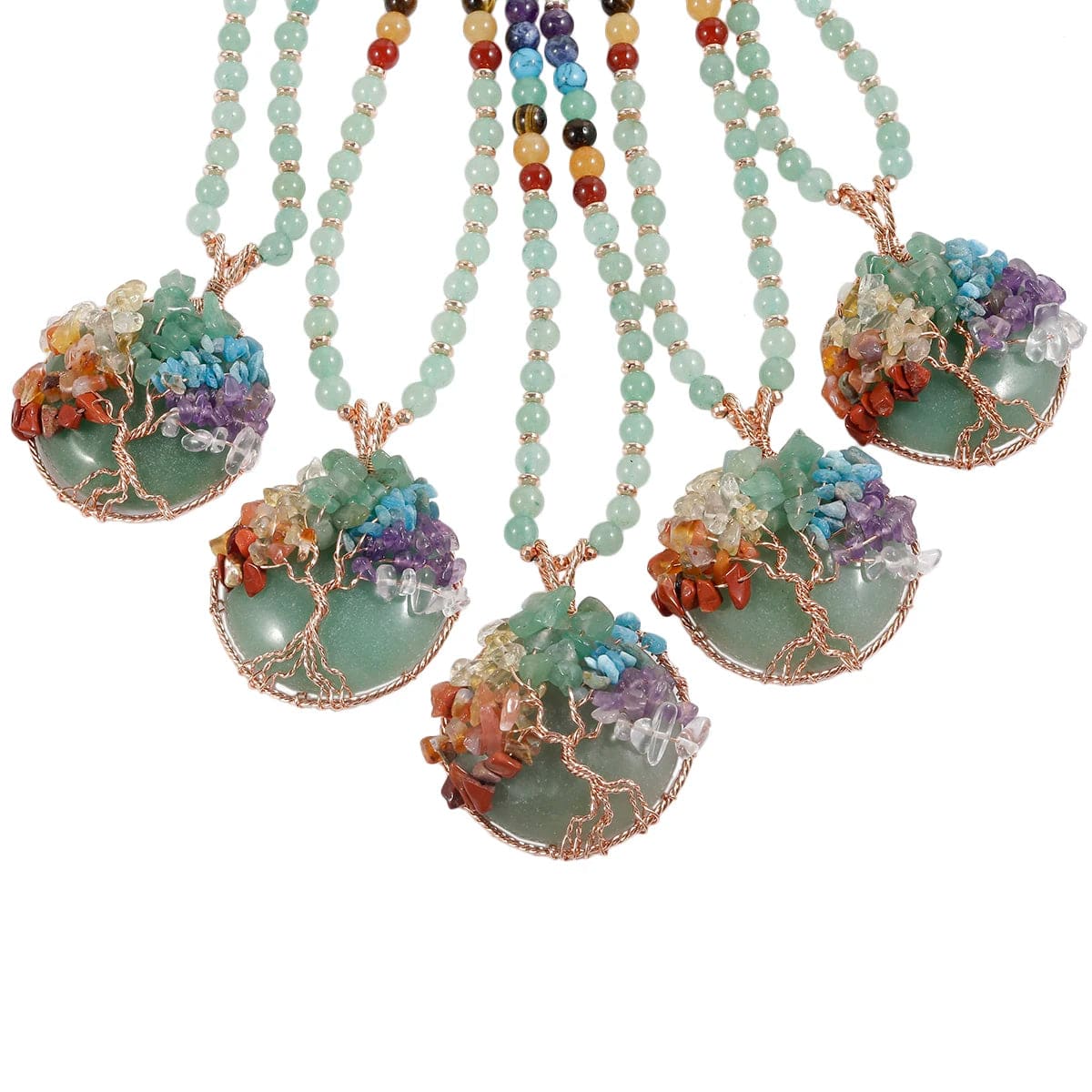 Beaded Chakra Necklace