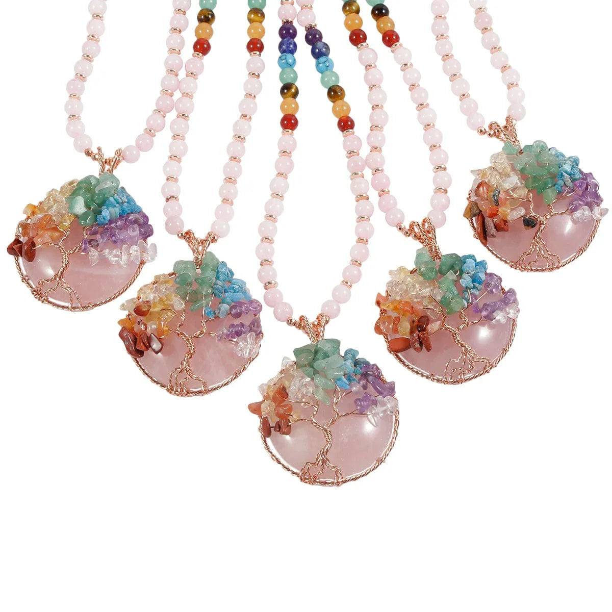 Beaded Chakra Necklace