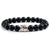 Black Buddha Bead Bracelet