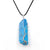 Blue Gemstone Pendant Necklace