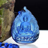 Blue Jade Buddha Pendant