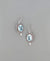 Blue Topaz Gemstone Earrings