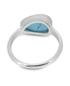 Blue Turquoise Gemstone Ring