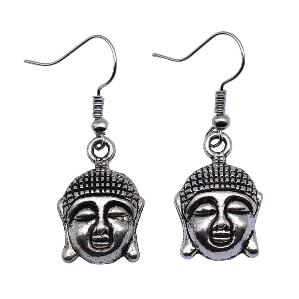 Buddha Face Earrings