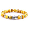 Buddha Head Bead Bracelet