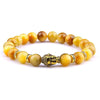 Buddha Head Bead Bracelet