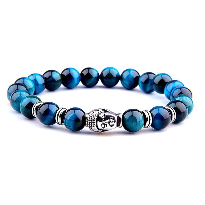 Buddha Head Bead Bracelet