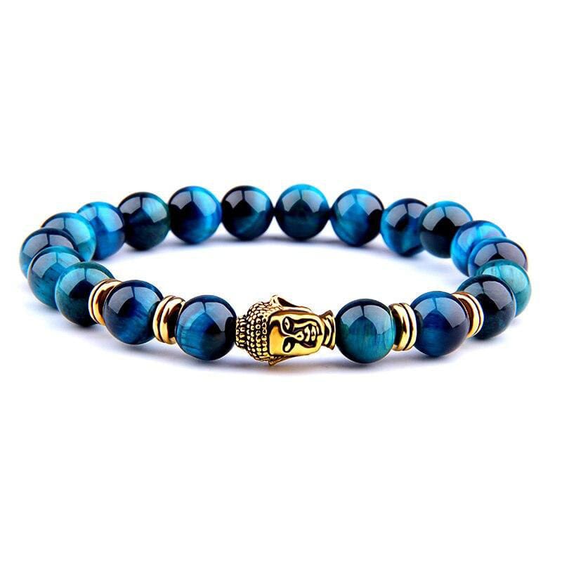 Buddha Head Bead Bracelet