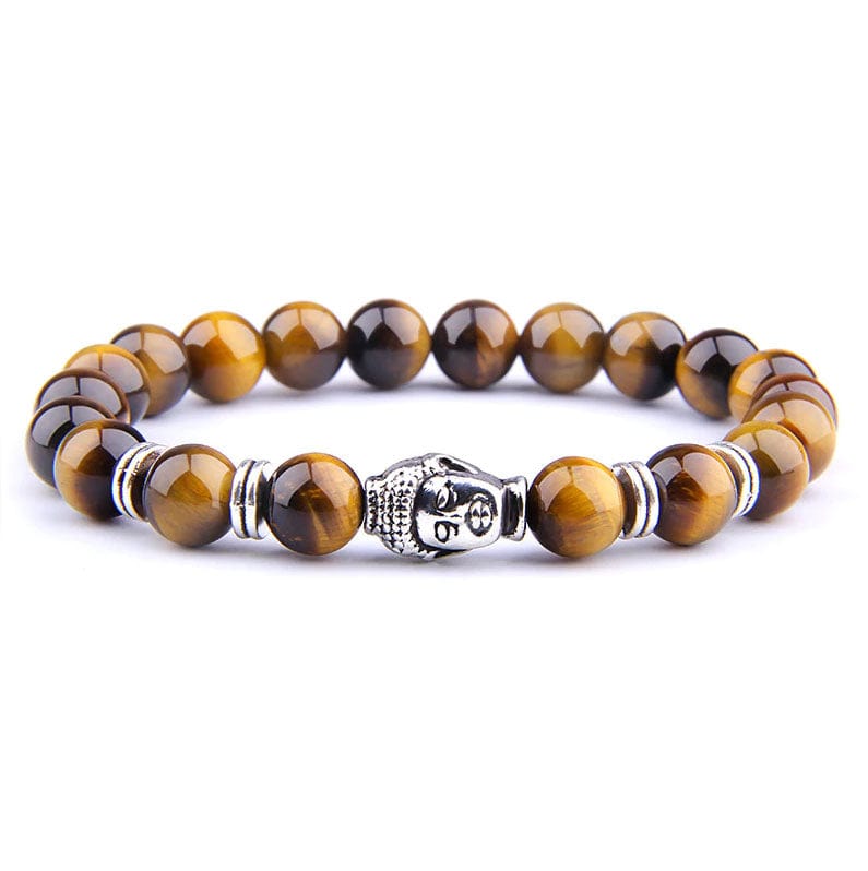 Buddha Head Bead Bracelet