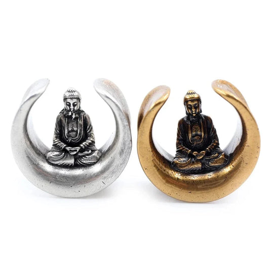 Buddha Semicircle Earrings
