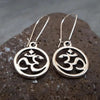 Buddha Silver Earrings