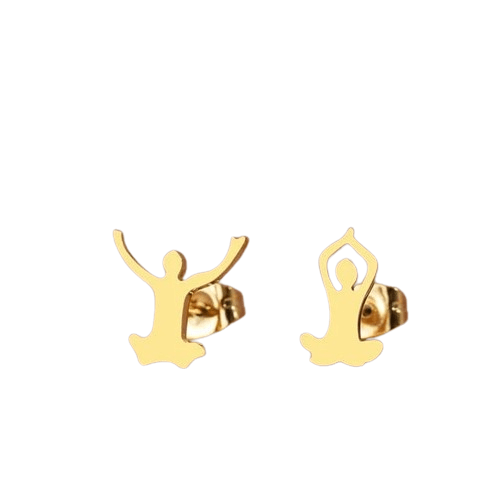 Buddha Stud Earring