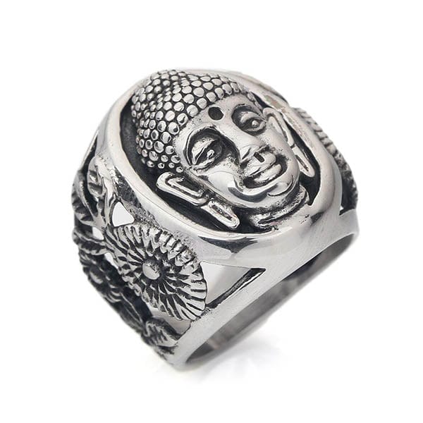 Buddhist Divinity Head Ring