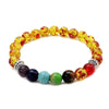 Chakra Bracelet Buddha Charm