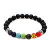 Chakra Bracelet Buddha Charm