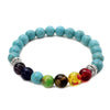 Chakra Bracelet Buddha Charm