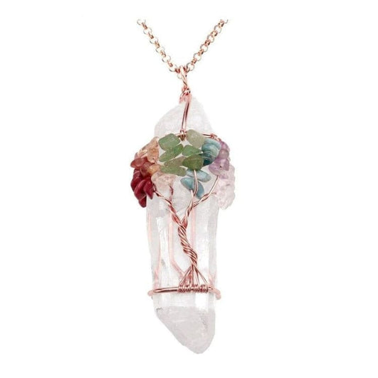 Chakra Crystal Necklace