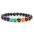 Chakra Lava Bracelet