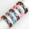 Chakra Lava Bracelet