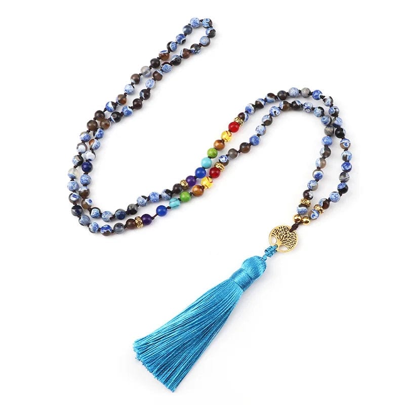 Chakra Mala Bead Necklace