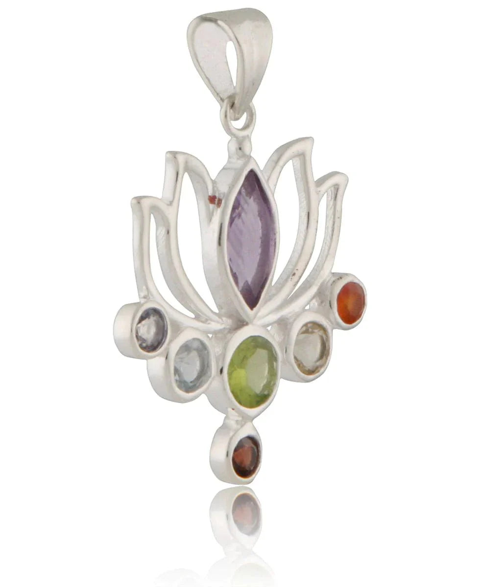 Gemstone Chakra Pendant