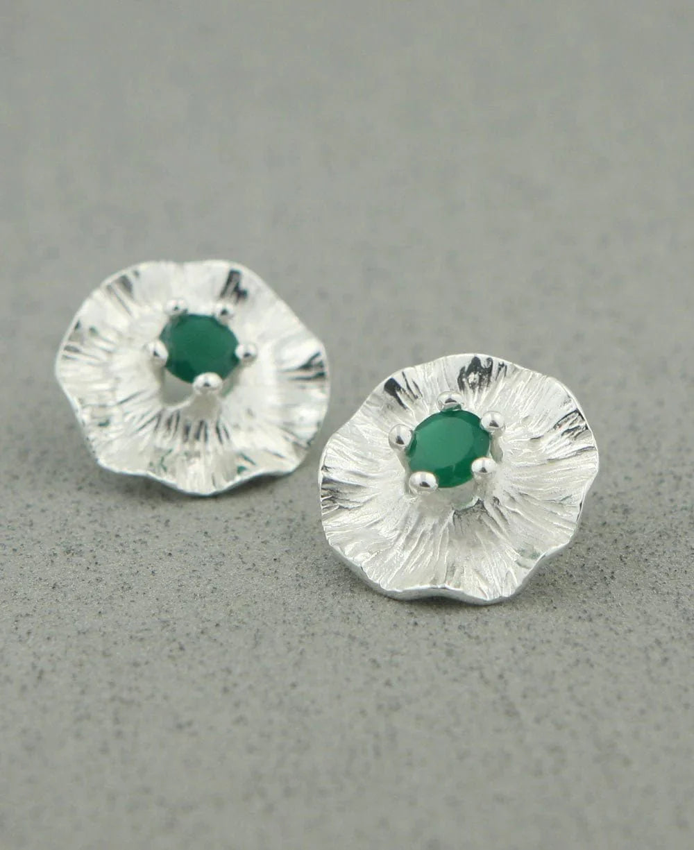 Gemstone Earrings Studs