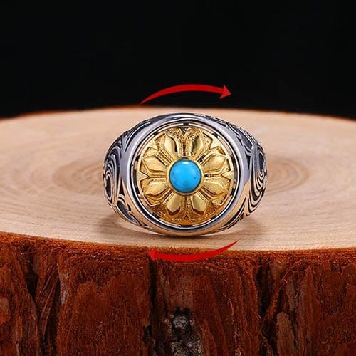 Lotus Buddha Ring