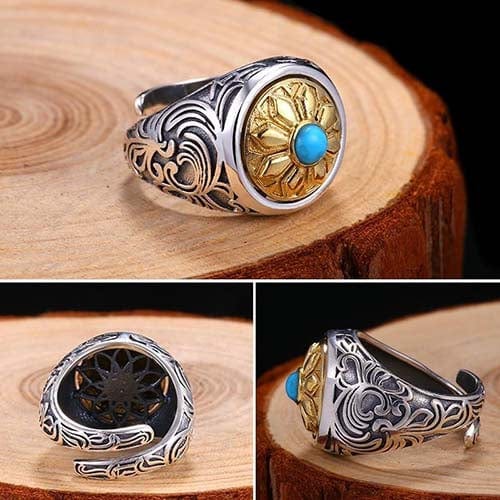 Lotus Buddha Ring